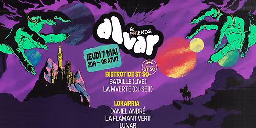 \ud83d\udd0a ALVAR & F(R)IENDS @ ST-SO & LOKKARIA \ud83d\udd0a GRATUIT