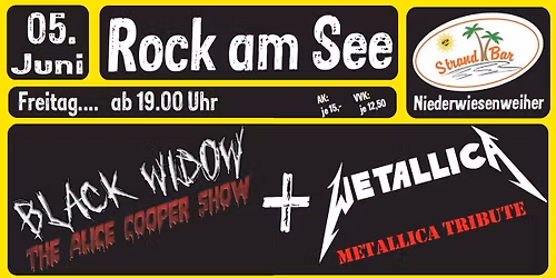 Black Widow und Wetallica beim Rock am See