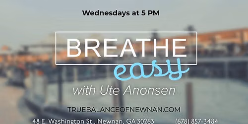 Breathe Easy: Weekly Breathwork Class