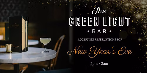New Year's Eve 2026 at The Green Light Bar