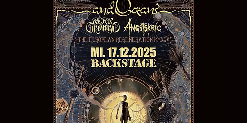 ...AND OCEANS | THE EUROPEAN REGENERATION TOUR MMXXV | BACKSTAGE M\u00dcNCHEN 2025