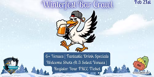 Winterfest Bar Crawl - Stillwater - Free With Registration