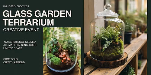 Glass Garden Terrarium Workshop | Incline Cider House, Tacoma