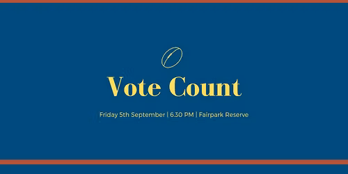 Fairpark FC 2025 Vote Count