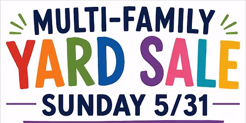 Multi-Home Yard Sale