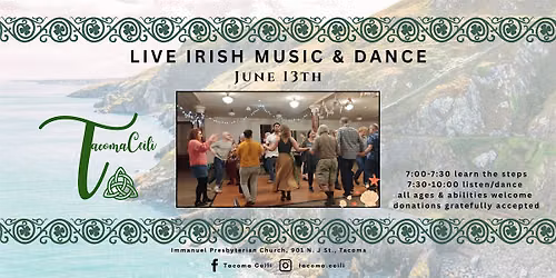 Tacoma Ceili: Live Irish Music & Dance