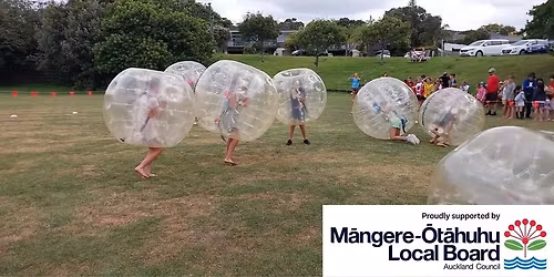 FREE Kiwi Bubble Soccer - Swanson Park - 6 December 2025 