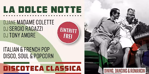 La Dolce Notte - Nacht des Sixties Pop! - Leipzig