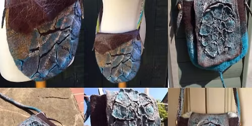 Wet Felted Bag OR Cat Sleeping pod workshop with Emma, \u00a365- per person 