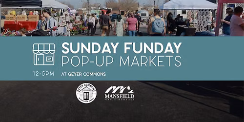 Sunday Funday Pop-up Markets