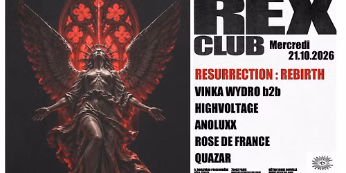 Resurrection Rebirth: Vinka Wydro b2b Highvoltage, Anolux, Rose De France, Quazar