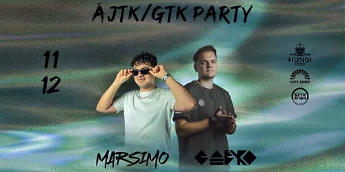 \u00c1JTK & GTK PARTY - 11.12.
