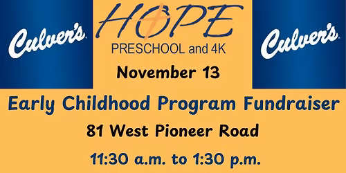 Early Childhood Program Fundraiser 