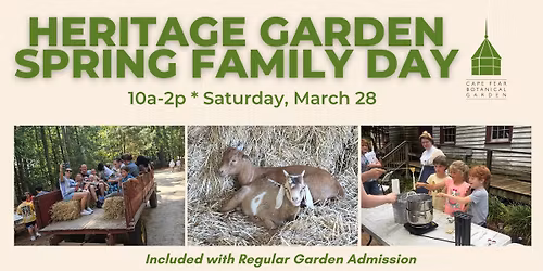 Heritage Garden Spring Family Day