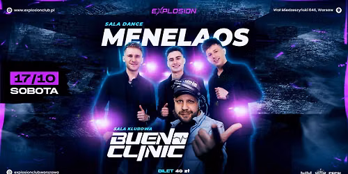 Koncert Menelaos \u263e Bueno Clinic na klubowej! 