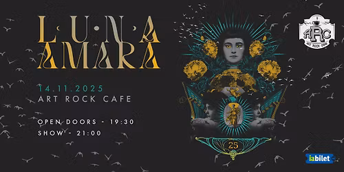 Luna Amar\u0103 - 25 de ani, Electric + Sky Swallows Challenger @ Art Rock Cafe