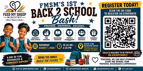 FMSM\u2019s 1st Back 2 School Bash