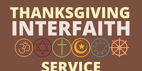 Thanksgiving Interfaith Service