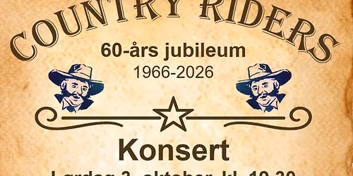 Country Riders 60-\u00e5rsjubileum 