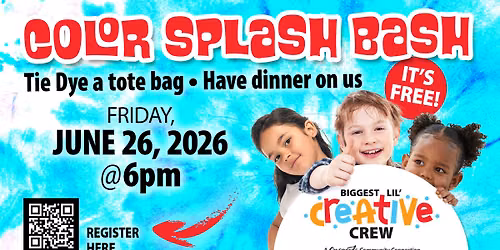 Color Splash Bash - Biggest Lil' Creative Crew
