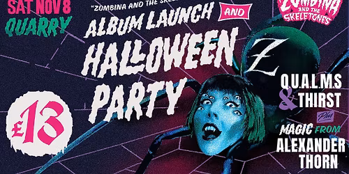 Zombina and the Skeletones HALLOWEEN PARTY x "In Sinistereo" Album Launch!
