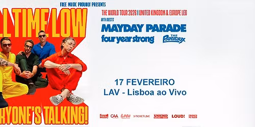 ALL TIME LOW - EVERYONE'S TALKING! TOUR