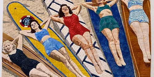 Portrait Art Quilts Series with Julianne