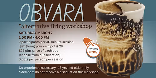 OBVARA Alternative Firing Workshop
