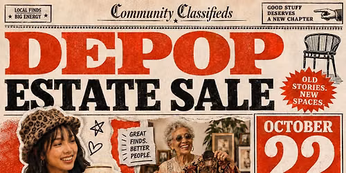 Student Concept: Depop Estate Sale.