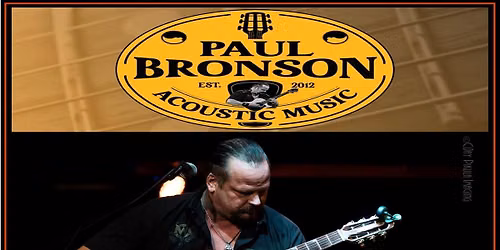 Paul Bronson Acoustic Music @ SALT.Rockford \u2013 Rockford, IL \u2013 Saturday, July 25th