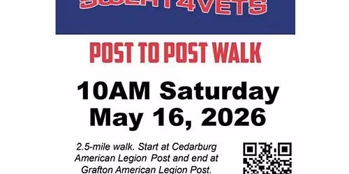 Sweat 4 Vets - Post to Post Walk