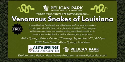 Venomous Snakes of Louisiana