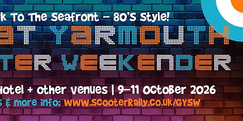 Great Yarmouth Scooter Weekender #6