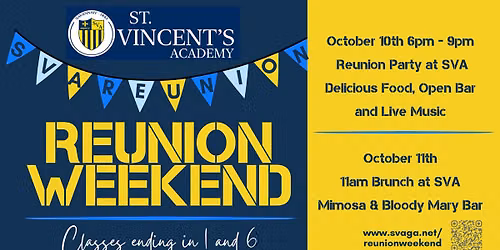 SVA Reunion Weekend 