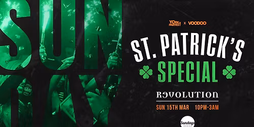 SUNDAY REVS St Patrick's Special \u2618\ufe0f\ud83c\uddee\ud83c\uddea