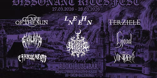 DISSONANT RITES FEST 2026