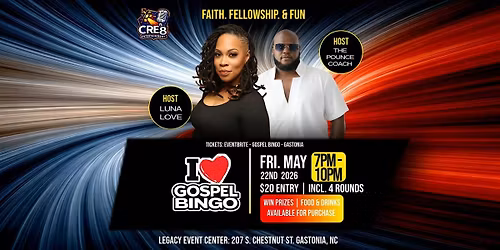 GOSPEL BINGO GASTONIA - MAY