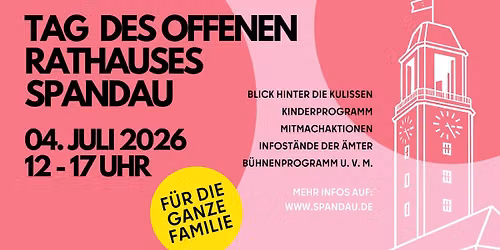 Tag des offenen Rathauses Spandau
