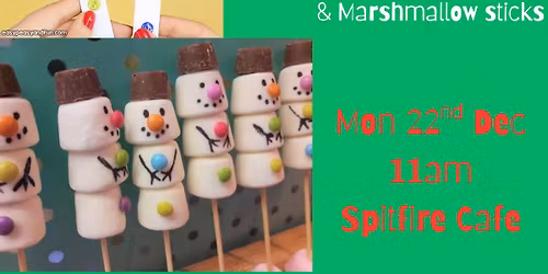 Make & Bake: FESTIVE Snowman Bookmarks & Marshmallow Sticks