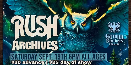 Rush Archives returns to Grimm!