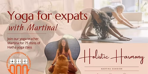 Yoga for expats with Martina!