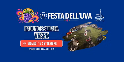 Raduno e Sfilata Vespe – 53° Festa dell’Uva 2026