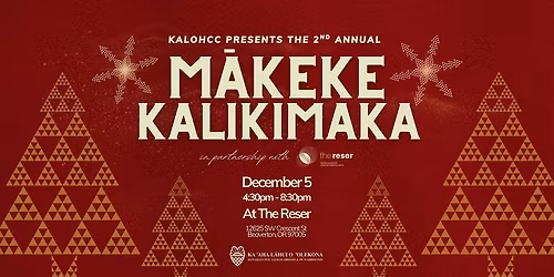 KALO\u02bbs 2nd Annual M\u0101keke Kalikimaka