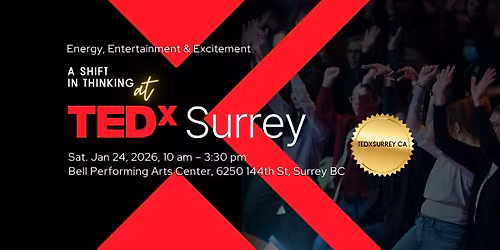 TEDxSurrey, a Shift in Thinking