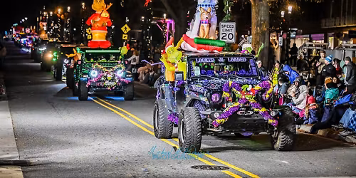 Jeepers United invades Kannapolis Christmas Night Parade