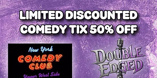 50% OFF Stand Up Comedy Co-Headliner Show