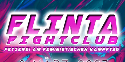 WUW WRESTLING: FLINTA FIGHT CLUB 2027 - FETZAREI AM FEMINISTISCHEN KAMPFTAG