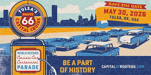 Tulsa's Route 66 Capital Cruise