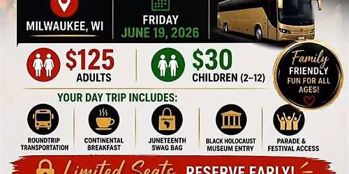 Juneteenth DashAway to Milwaukee