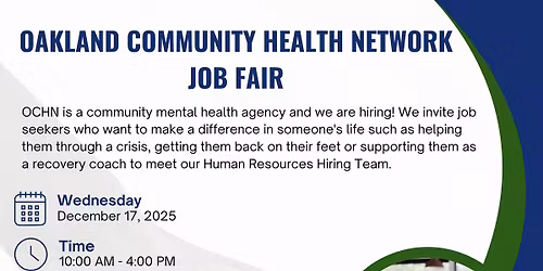 Oakland Community Health Network